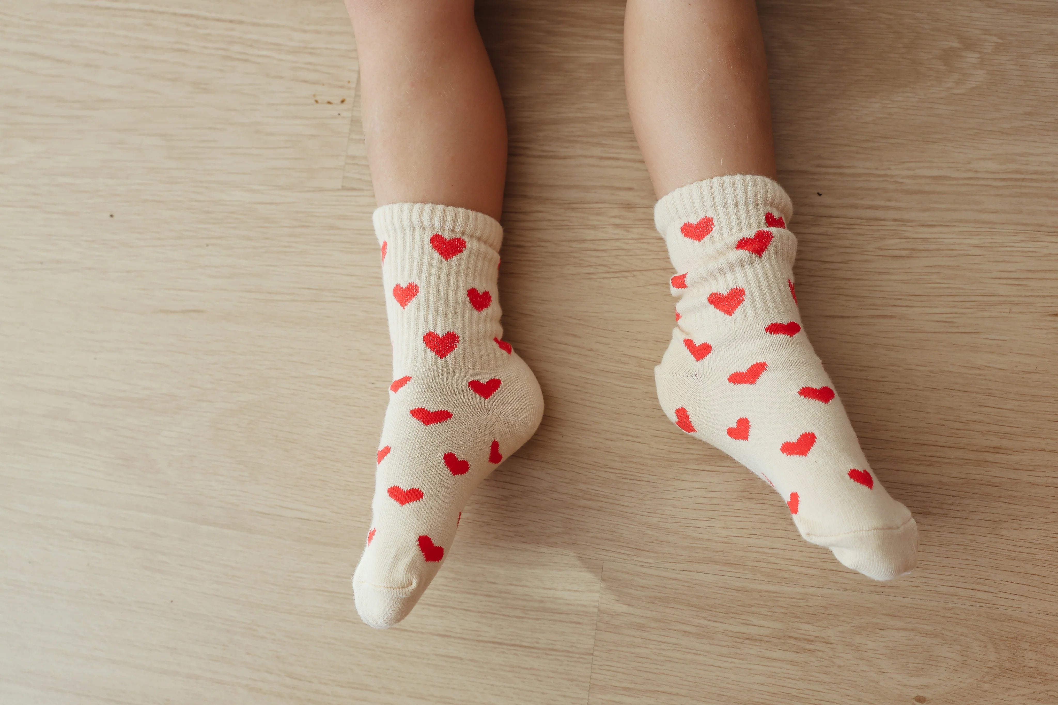 tiny love club all heart sock