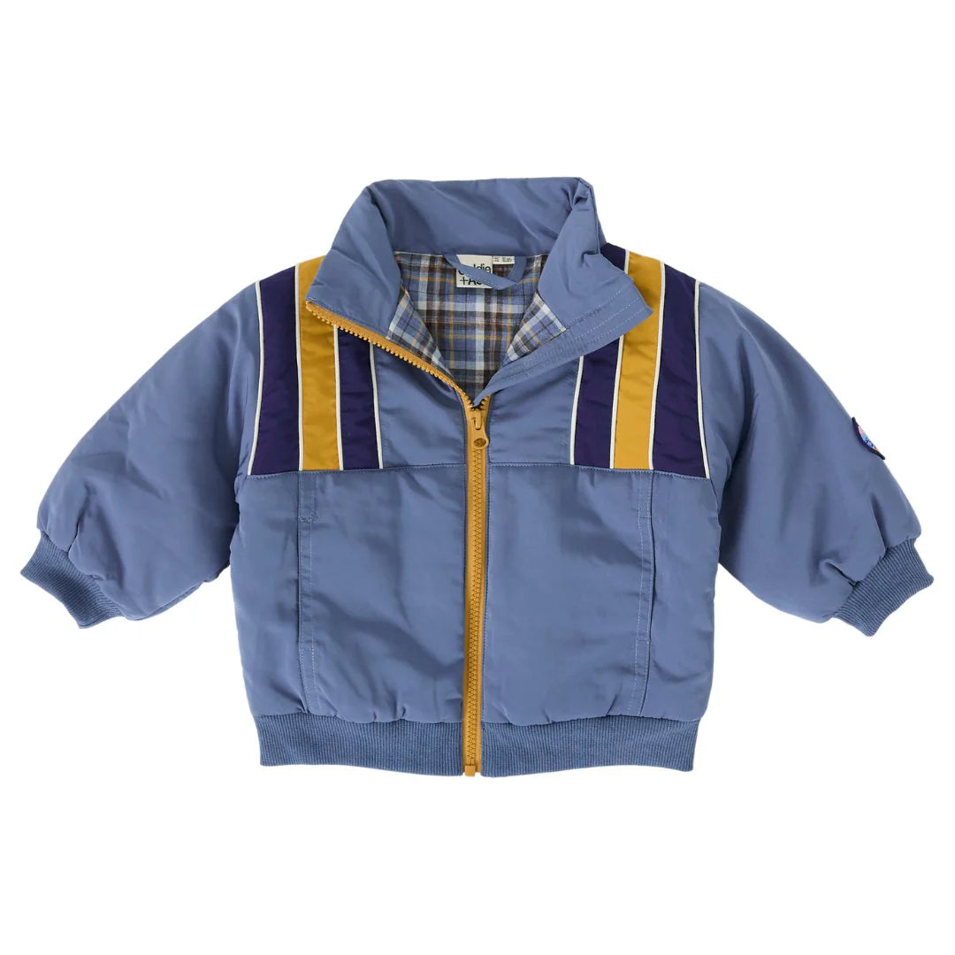 goldie + ace jordan jacket - duck egg blue / golden