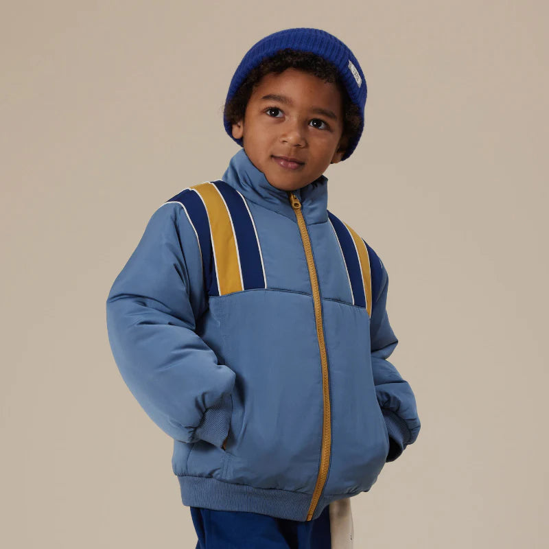goldie + ace jordan jacket - duck egg blue / golden