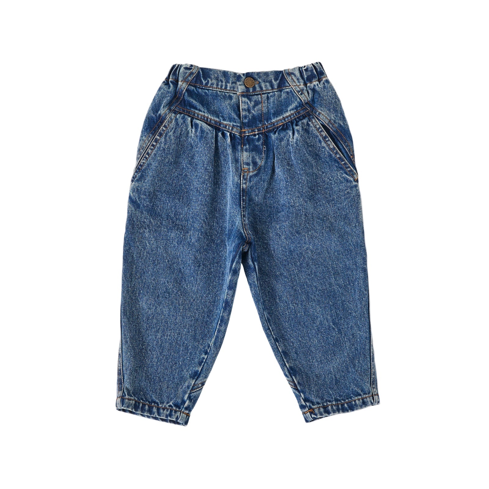 goldie + ace nora denim pant - dark denim