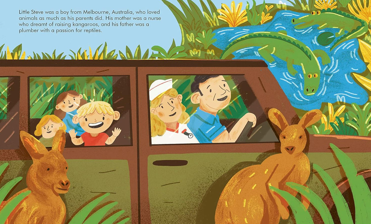 book - little people big dreams : steve irwin