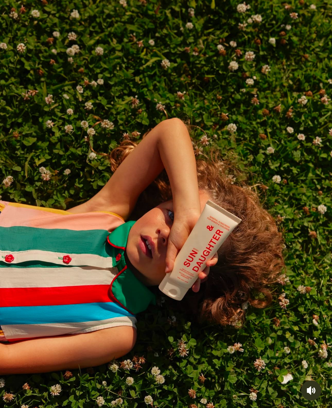 sun & daughter spf50+ mineral sunscreen - babies & kids