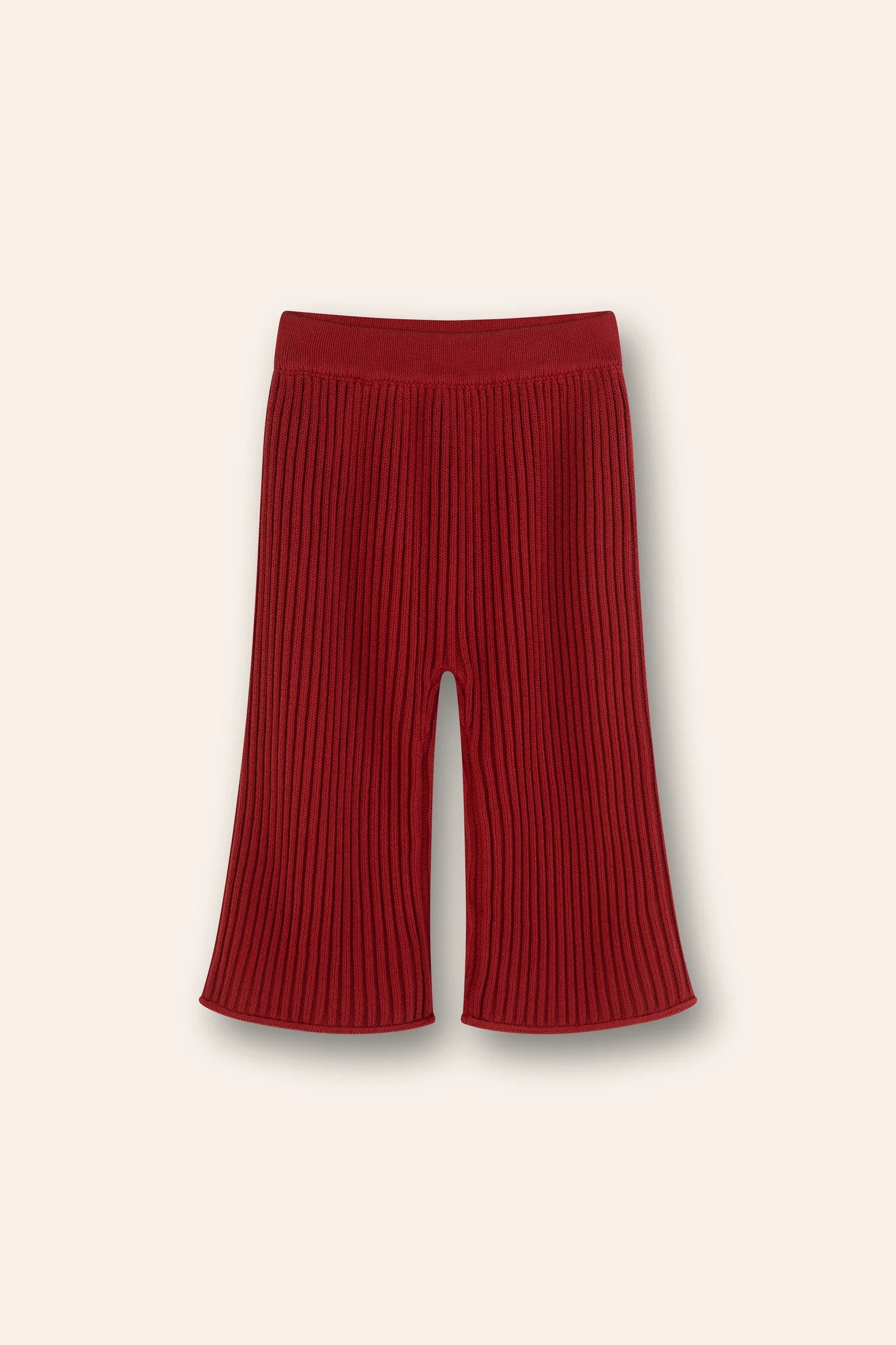 illoura the label essential knit pants - chilli