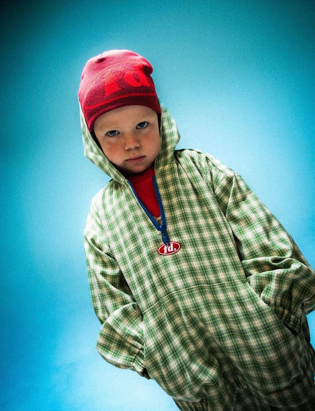 franco's dad fd skully beanie - red (pre order)
