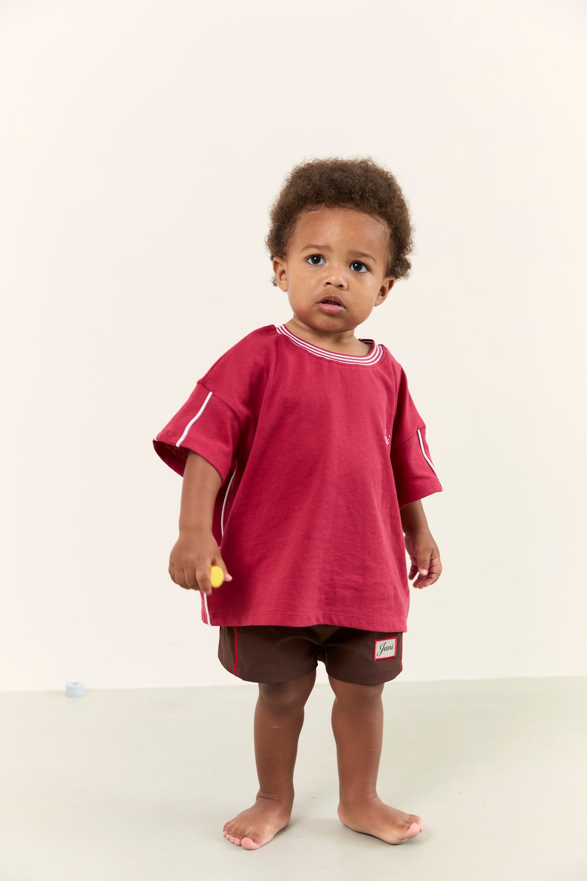 juni jnr austin tee - vintage red