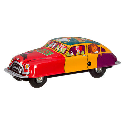 marxu st john wind up tin toy - circus wagon