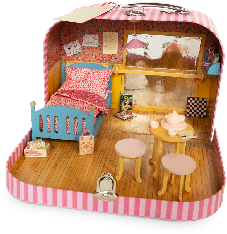 sam & julia mouse mansion to go - ella's ballet room