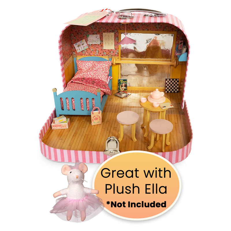 sam & julia mouse mansion to go - ella's ballet room