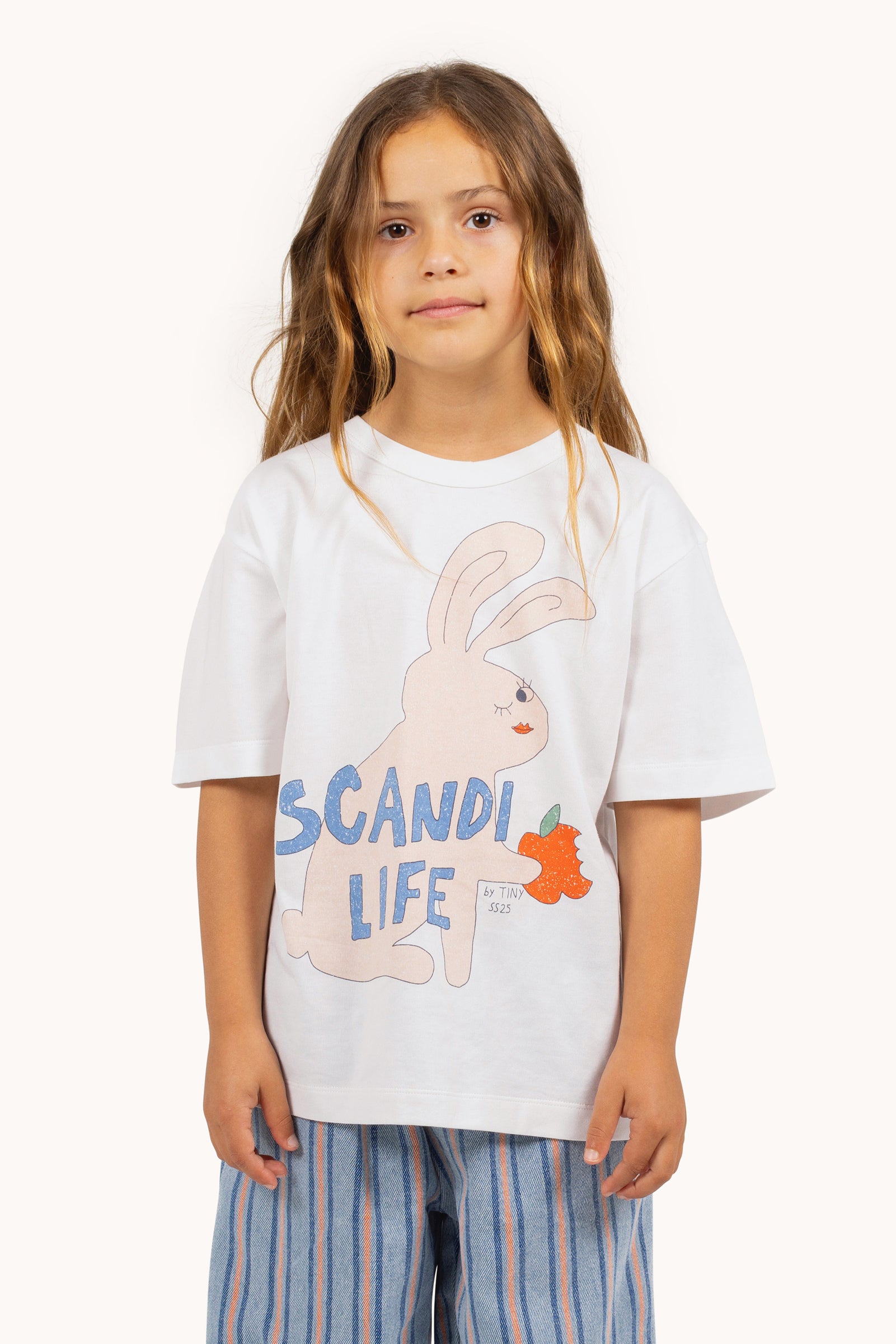 tiny cottons scandi life graphic tee - offwhite