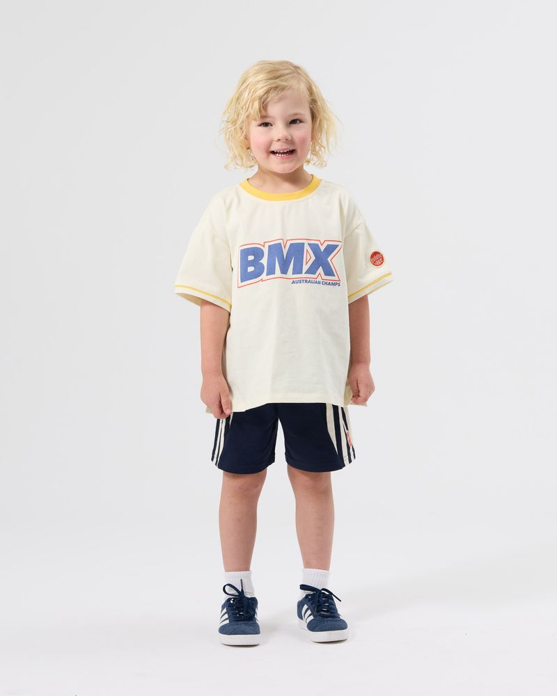 goldie + ace oversized bmx t-shirt - antique white