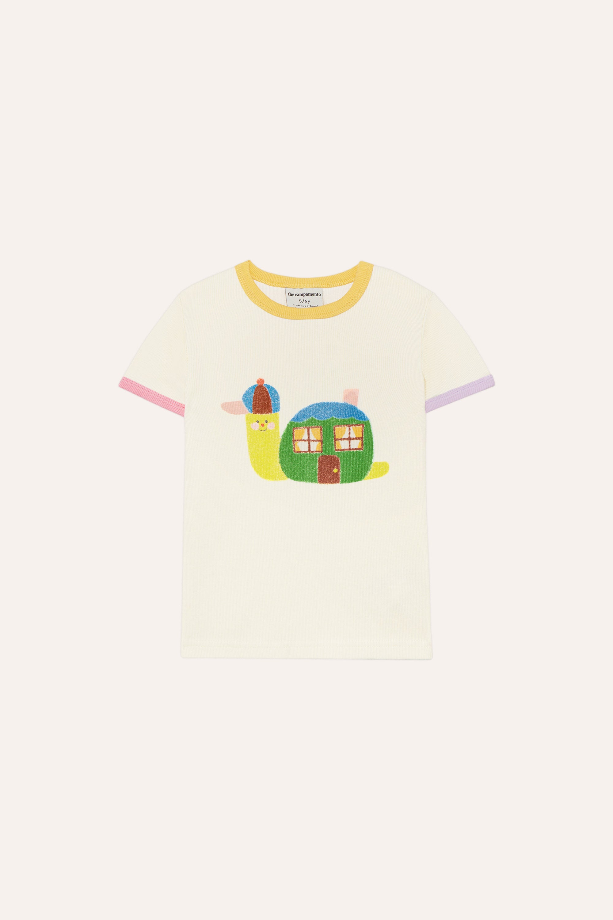 the campamento snail and a house t shirt