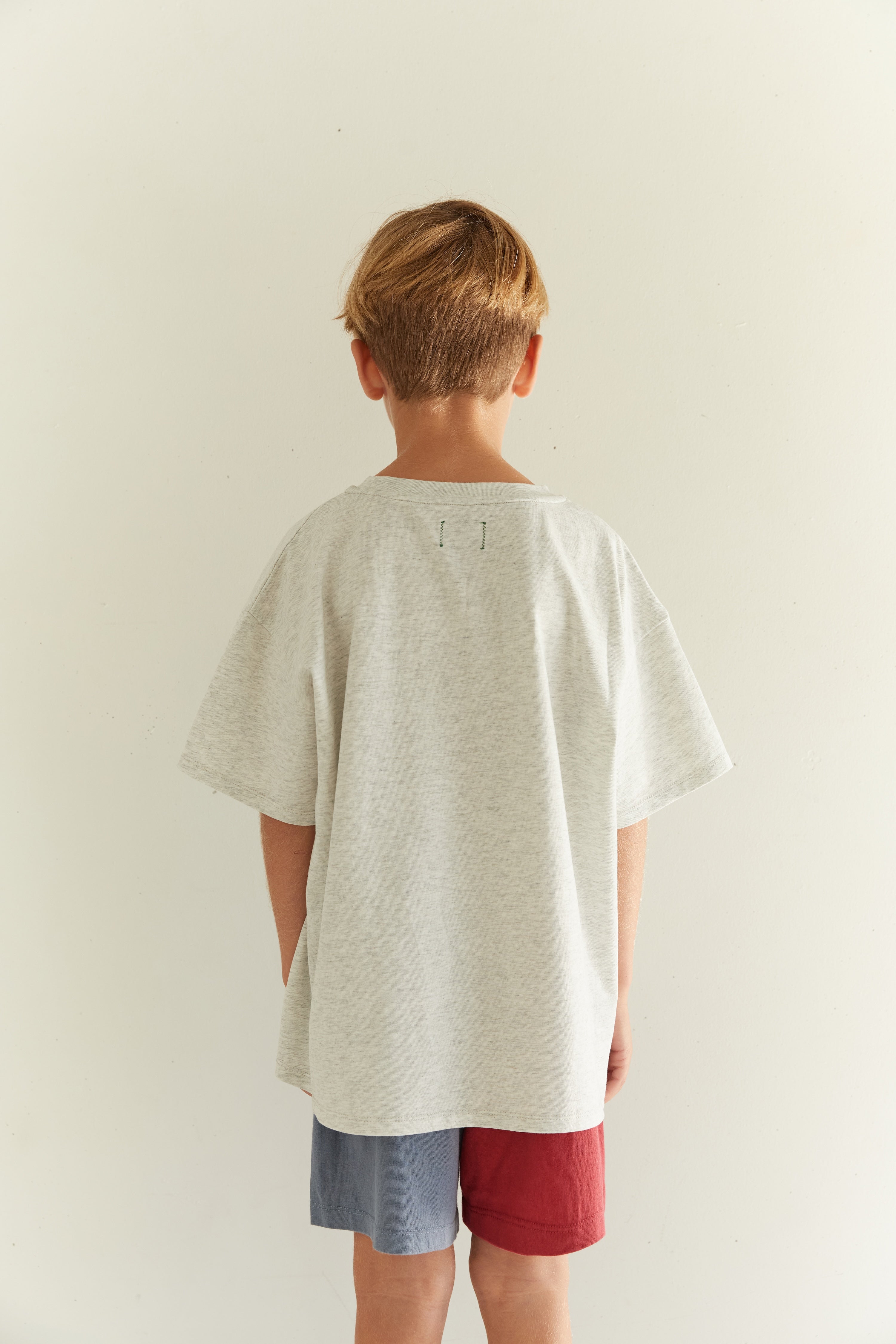 juni jnr alpine tee - grey marle