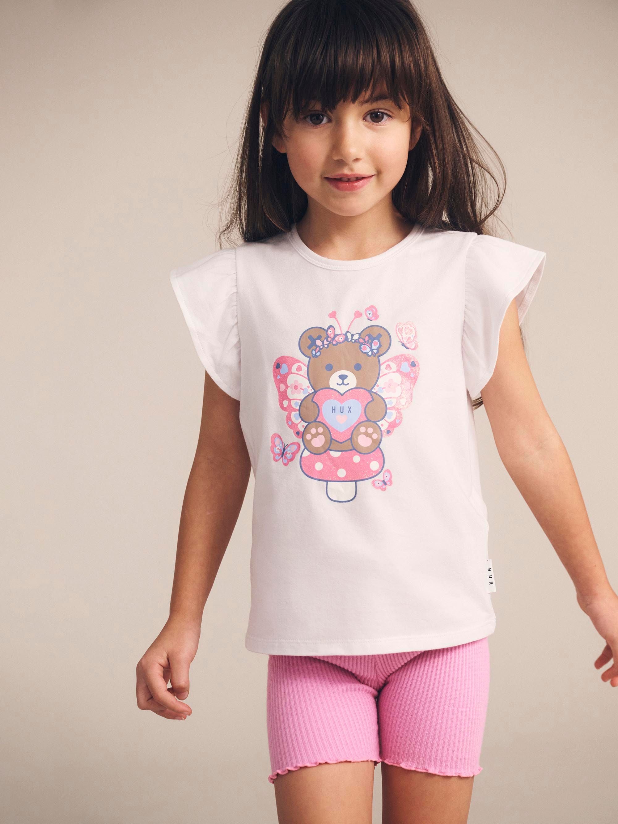 huxbaby fairy hux frill t-shirt