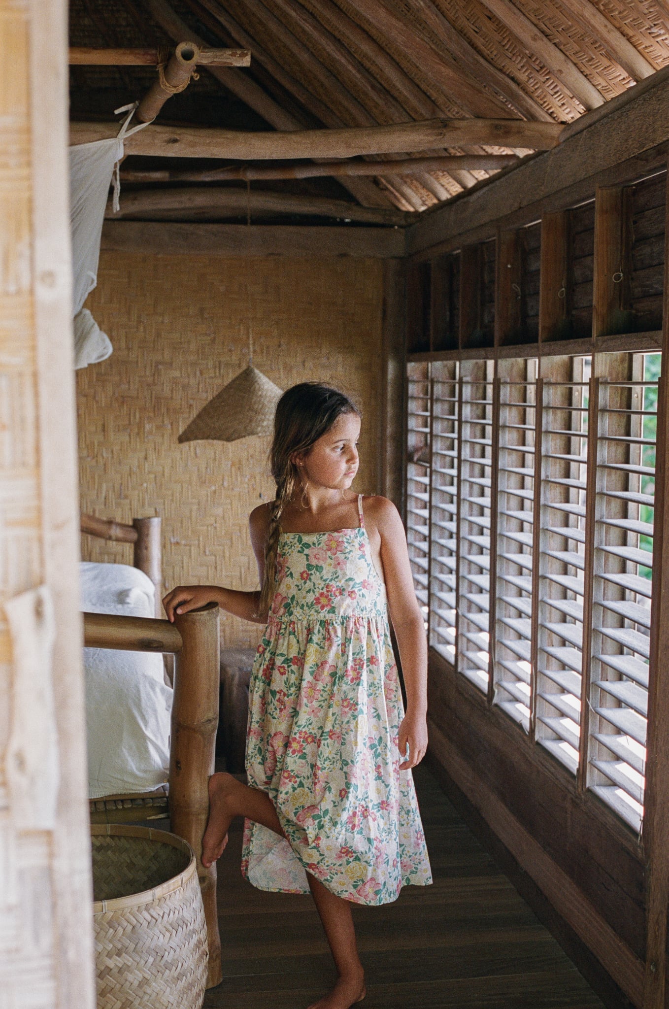 illoura the label field dress - garden floral