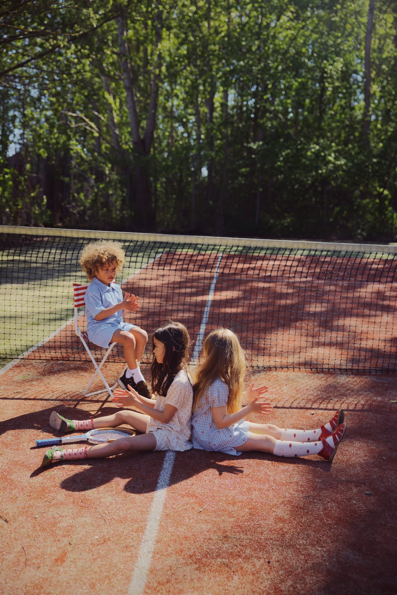 flöss vanda knee high socks 2 pack - berry pointelle