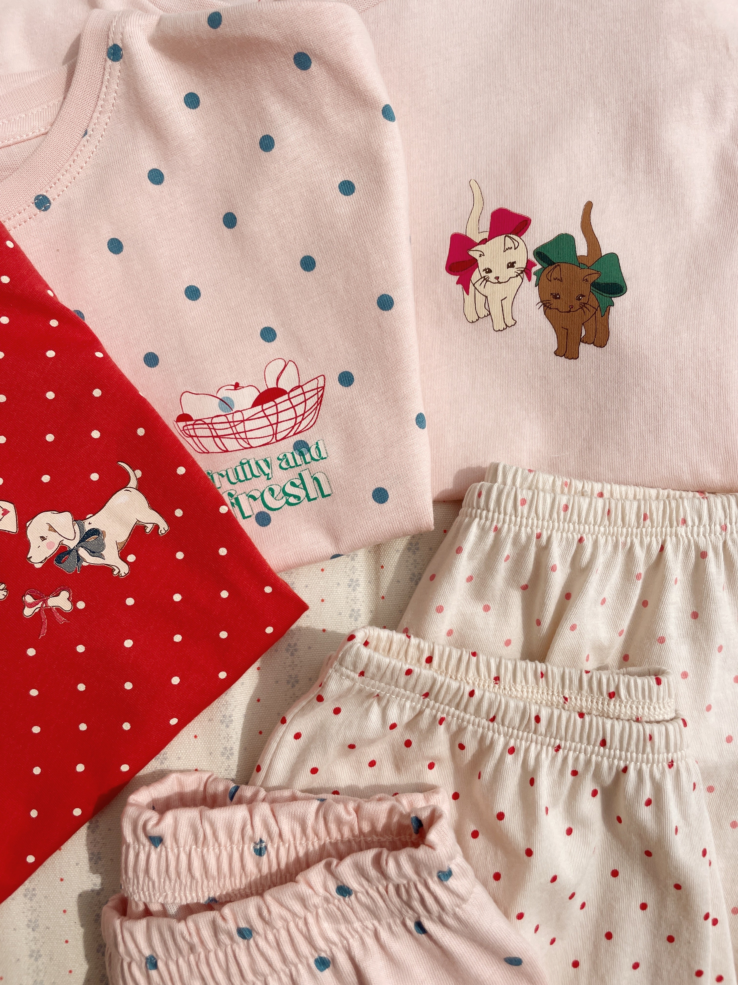 konges slojd famo box fit set - fraise dot