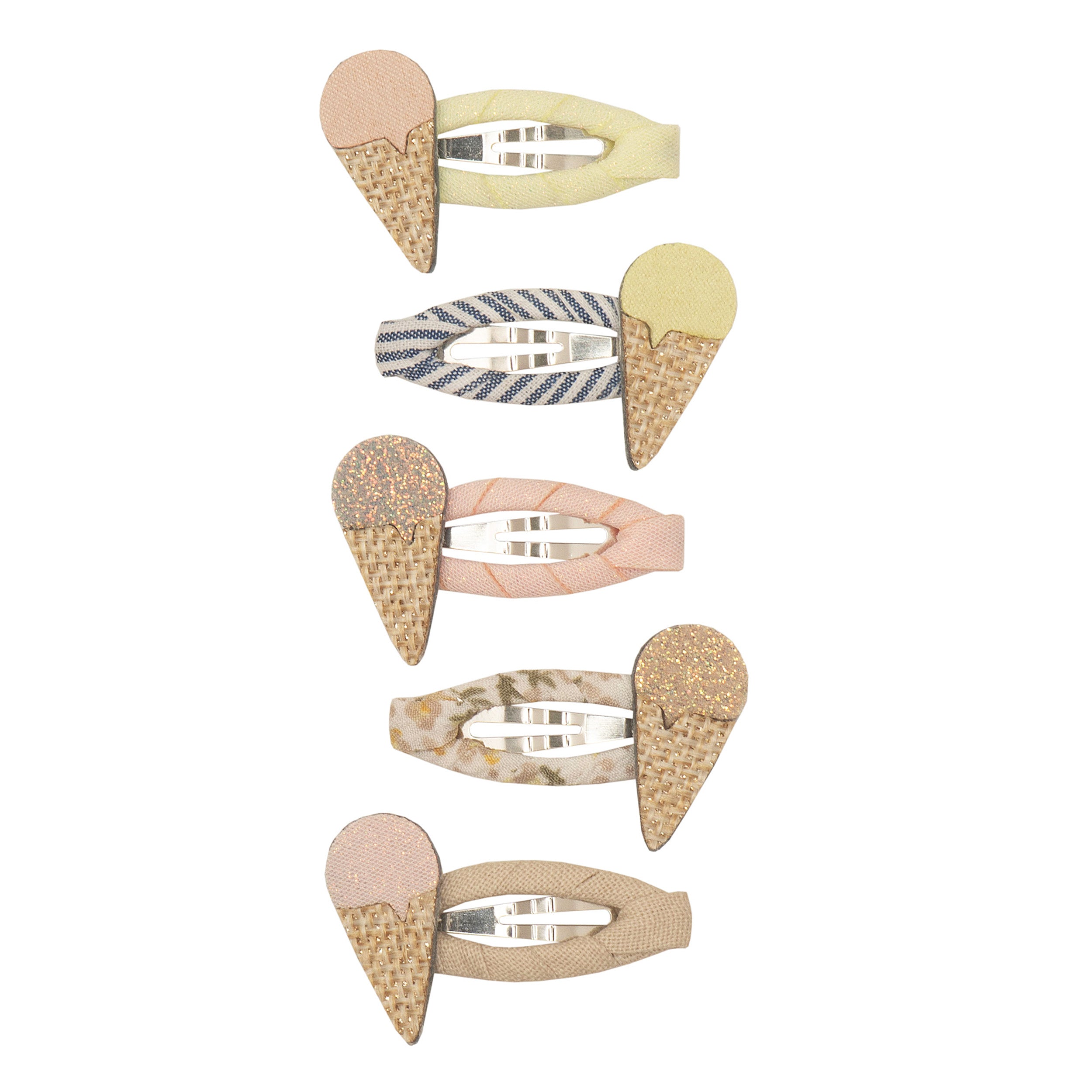mimi & lula ice cream mini clips - pastel
