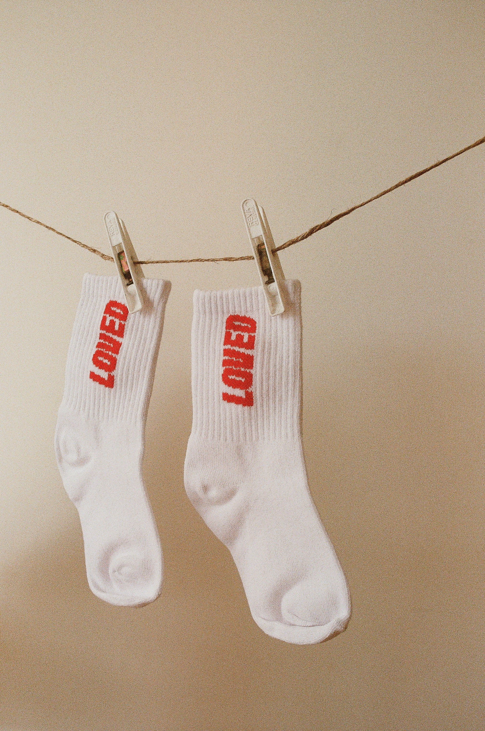 tiny love club loved sock