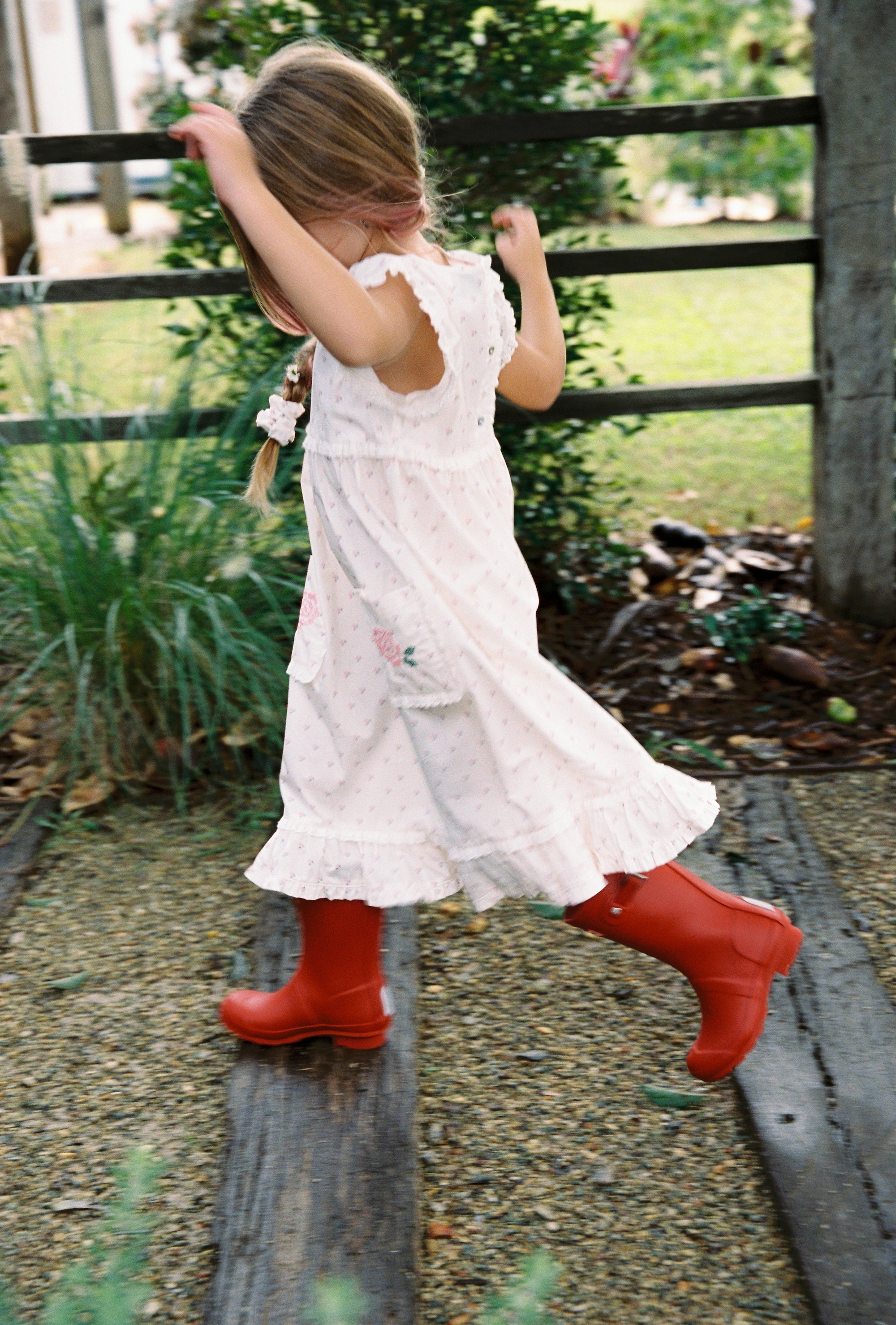 juni jnr lola dress - roses