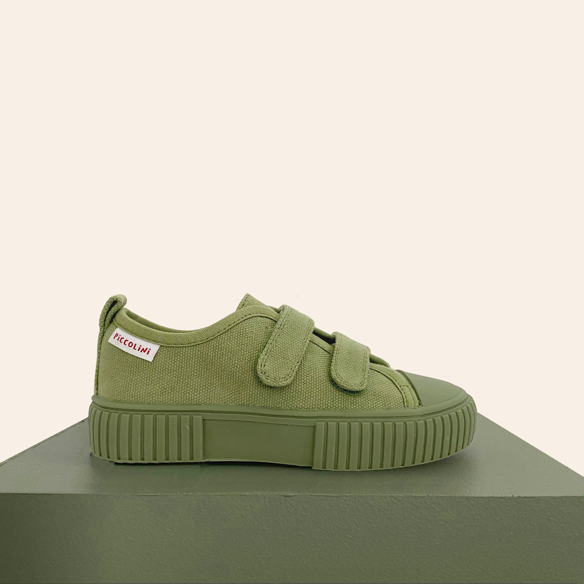piccolini original low top sneaker - khaki