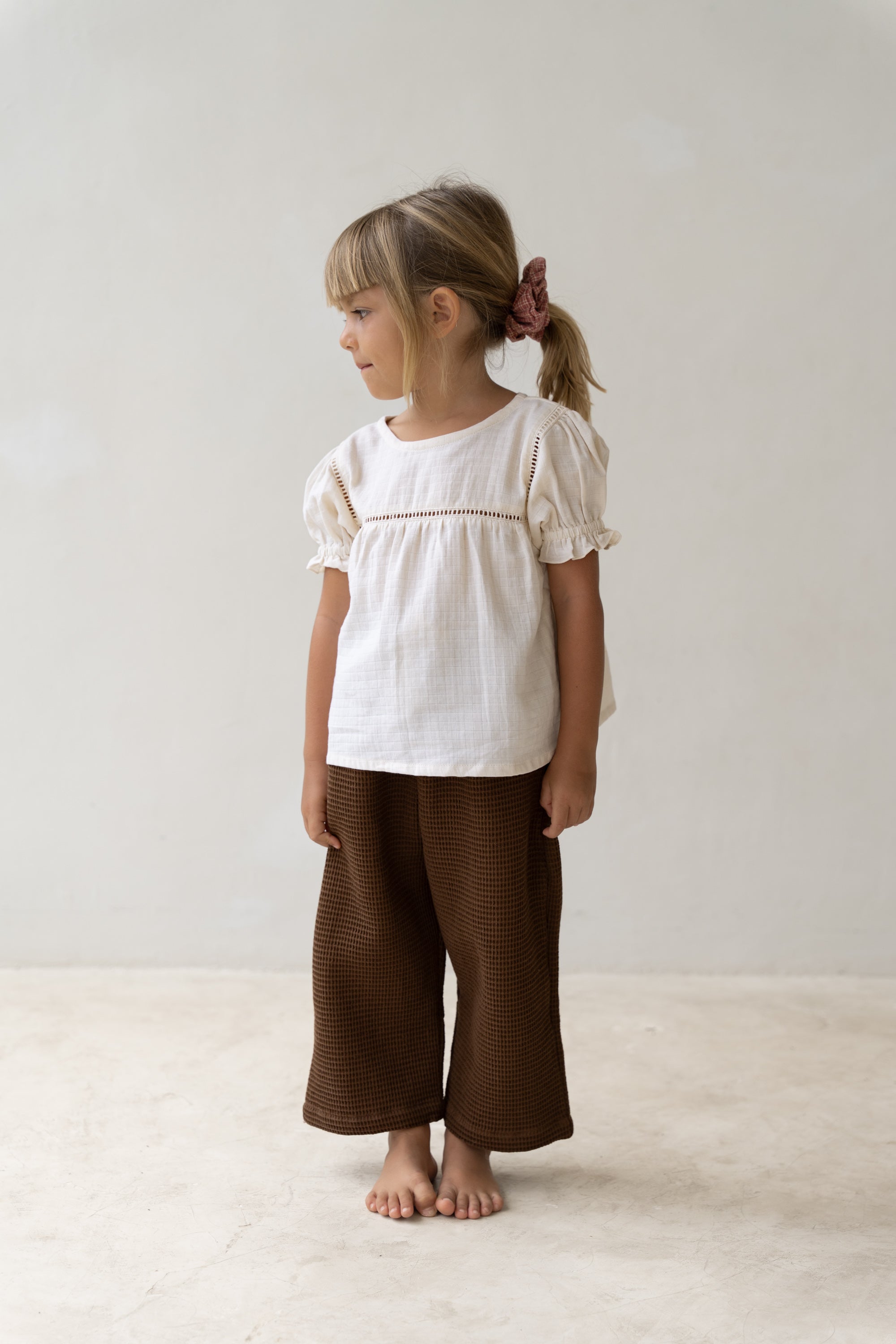 illoura the label clover blouse - ecru
