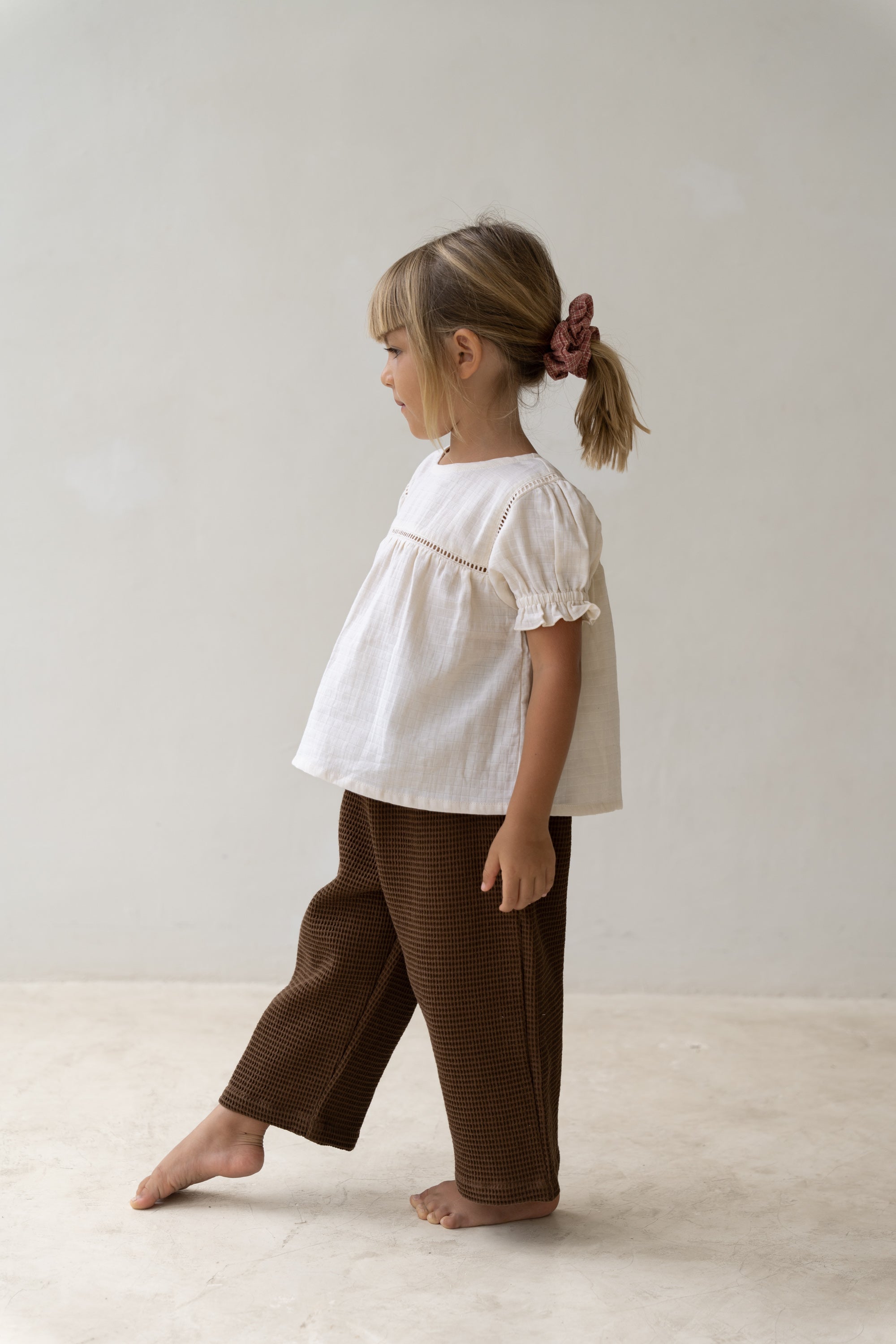 illoura the label clover blouse - ecru