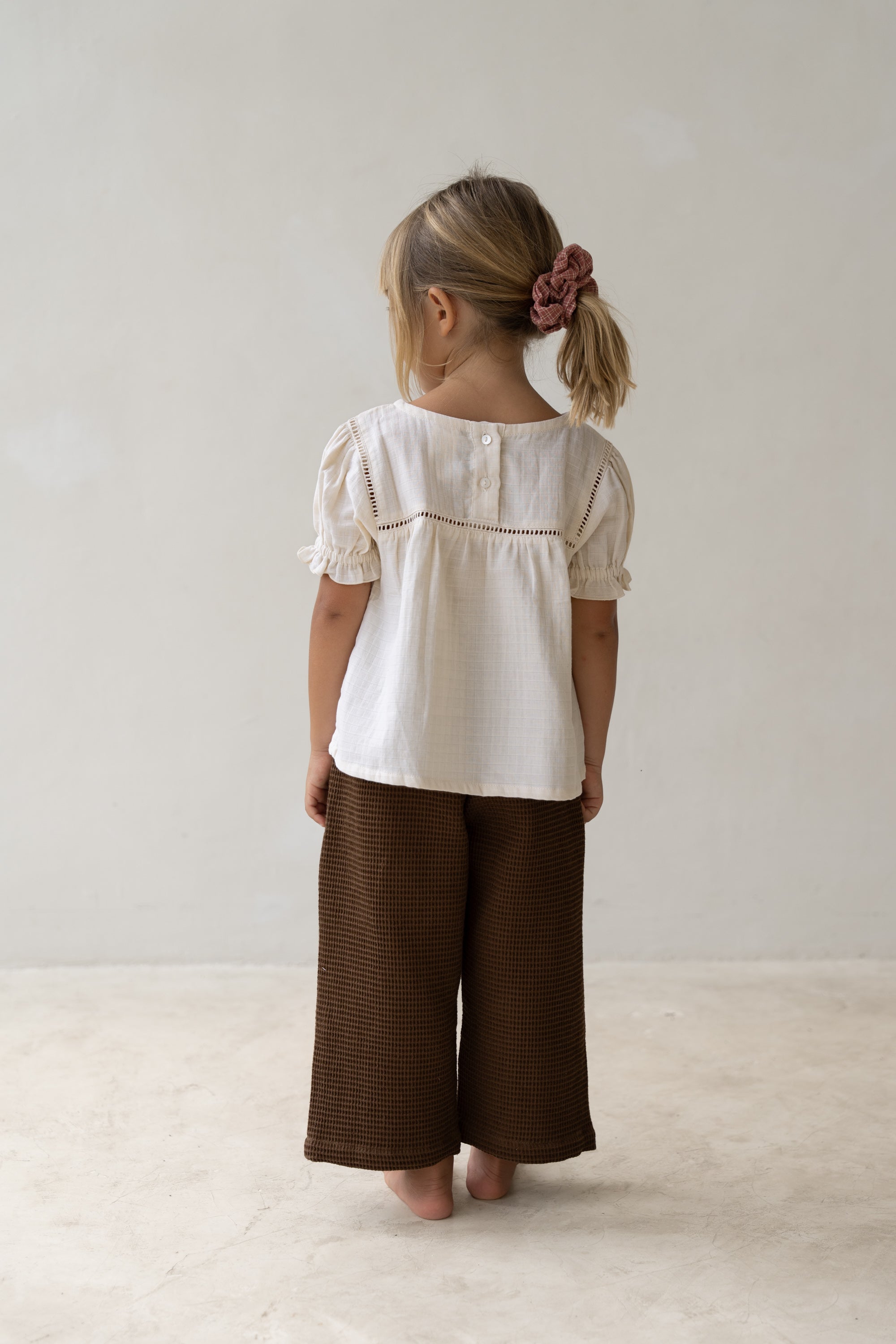 illoura the label clover blouse - ecru