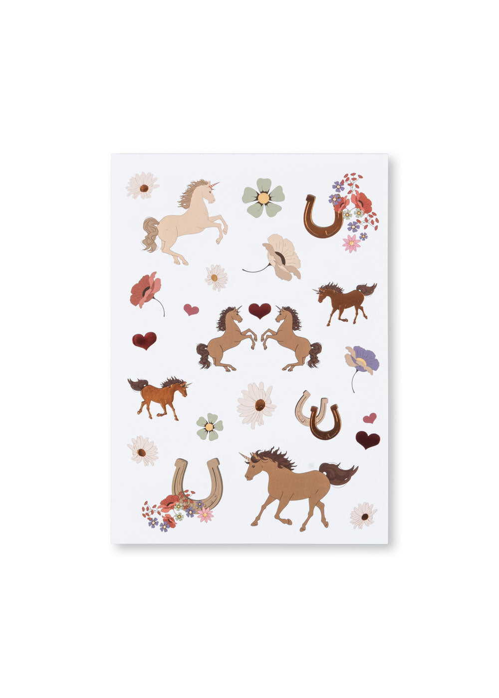 konges sløjd a sticker a day sticker book - rose