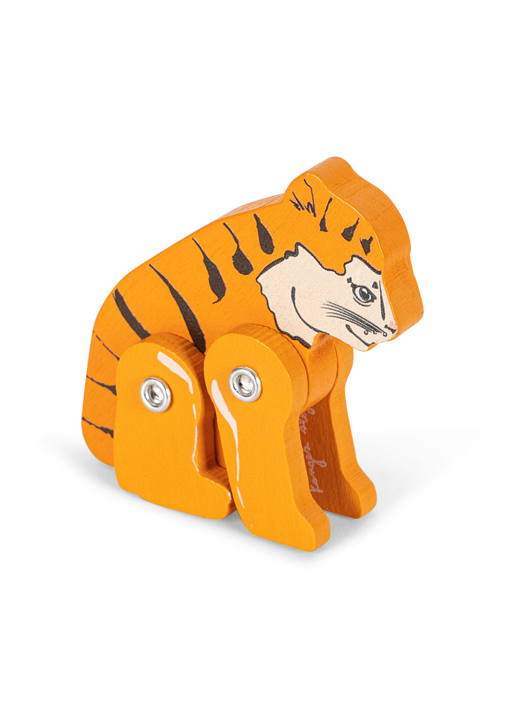 konges slojd matchbox animal fsc - tiger
