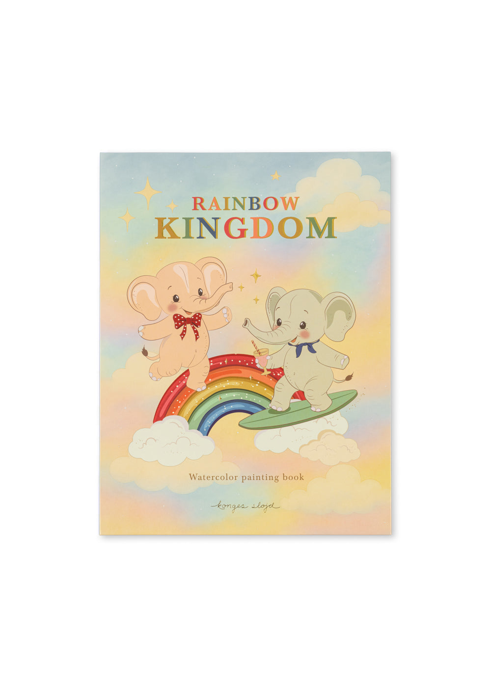 konges slojd rainbow watercolour book (pre order)