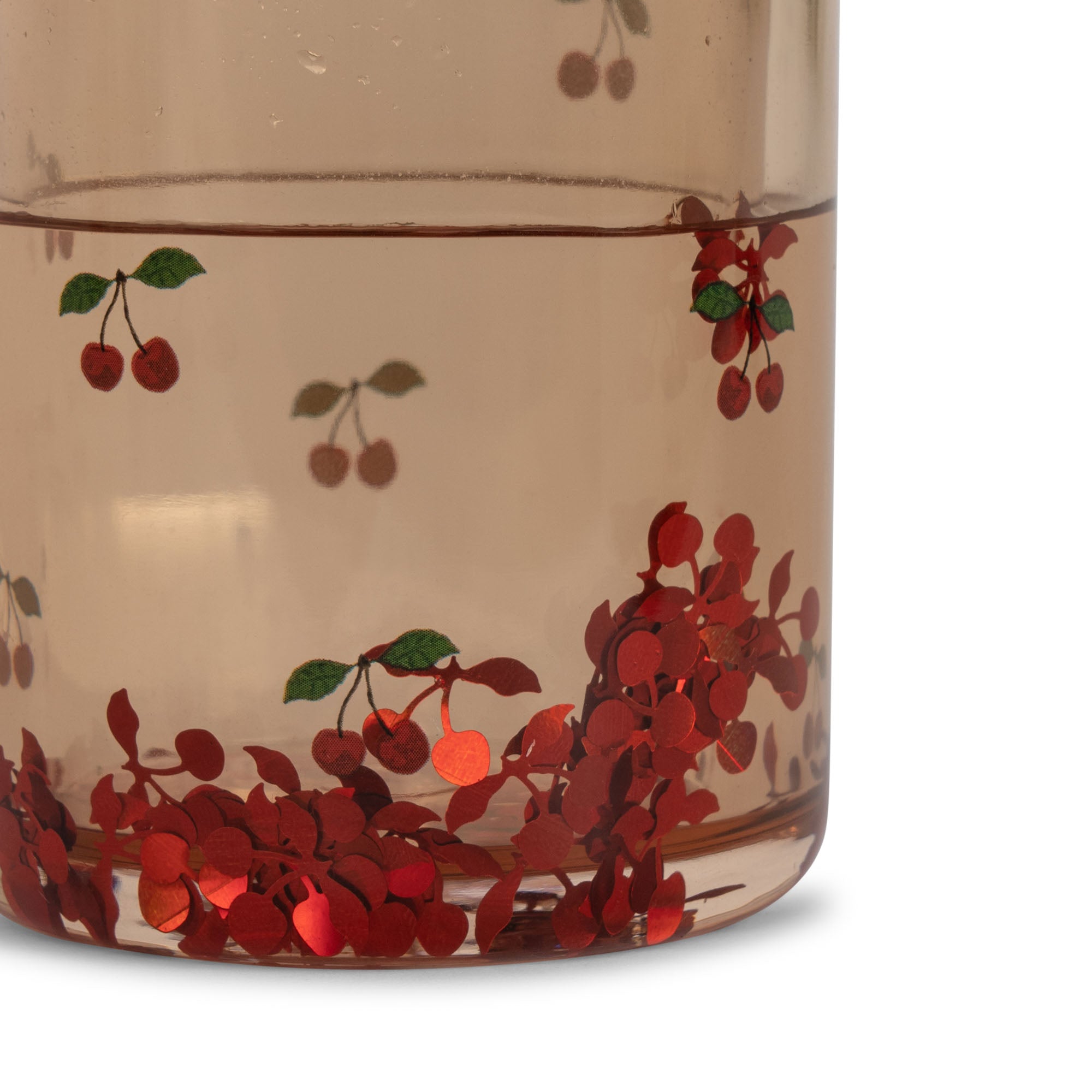 konges slojd 2 pack glitter cups - cherry