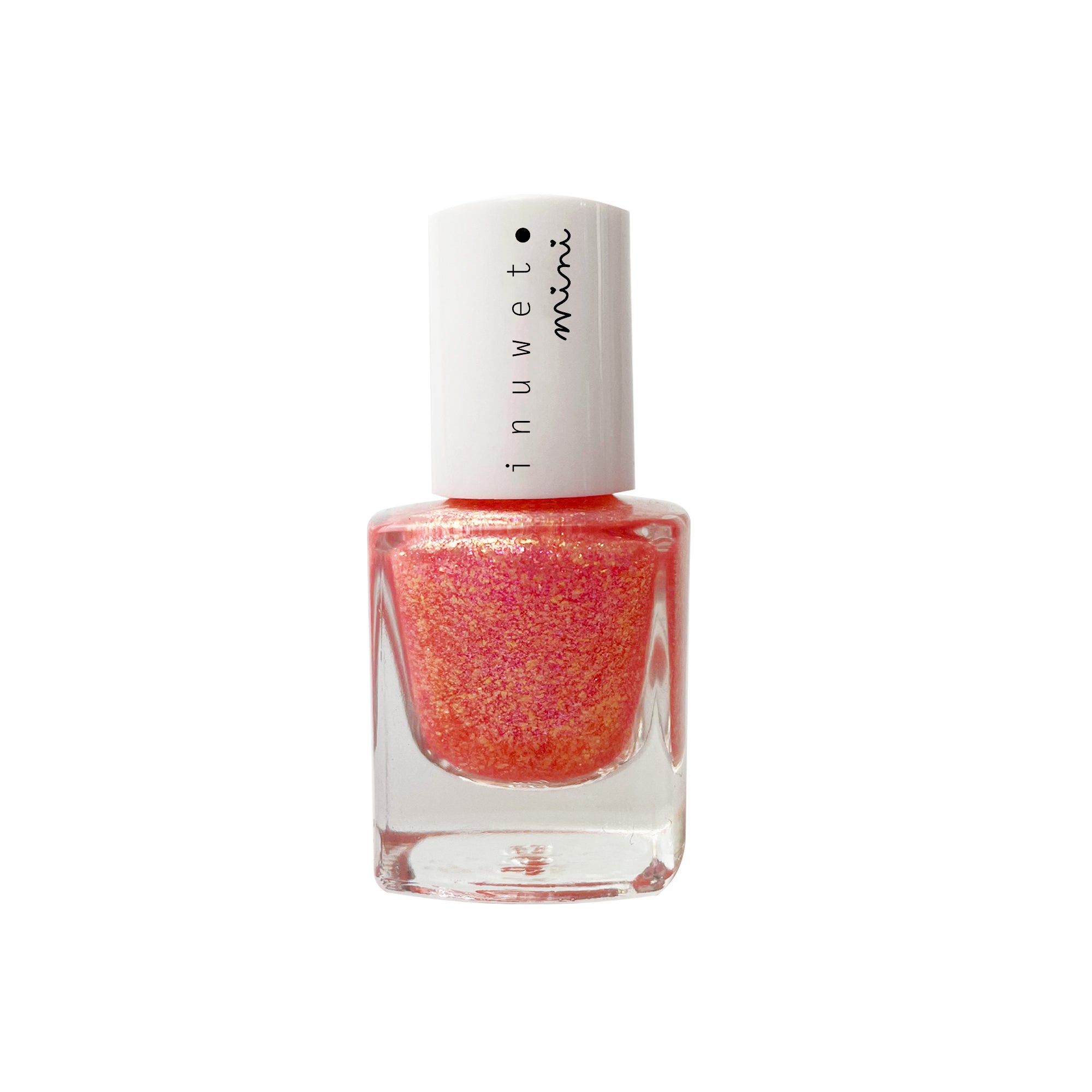 inuwet water based nail polish - pink plum strawberry