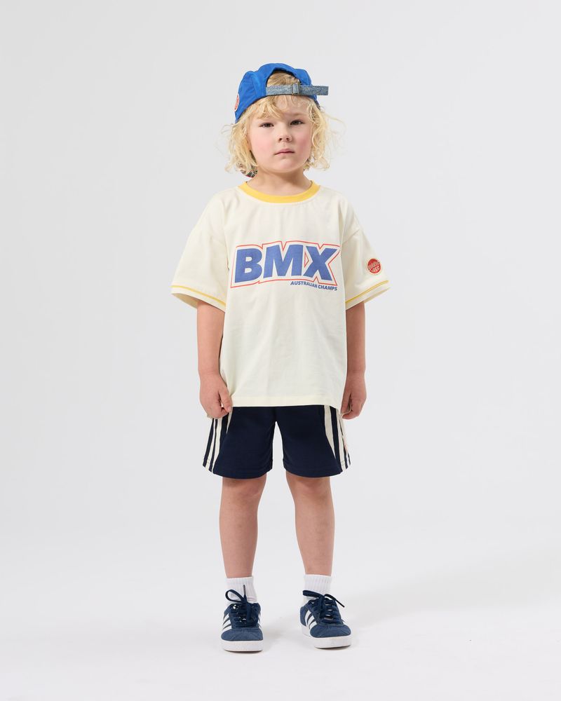 goldie + ace oversized bmx t-shirt - antique white