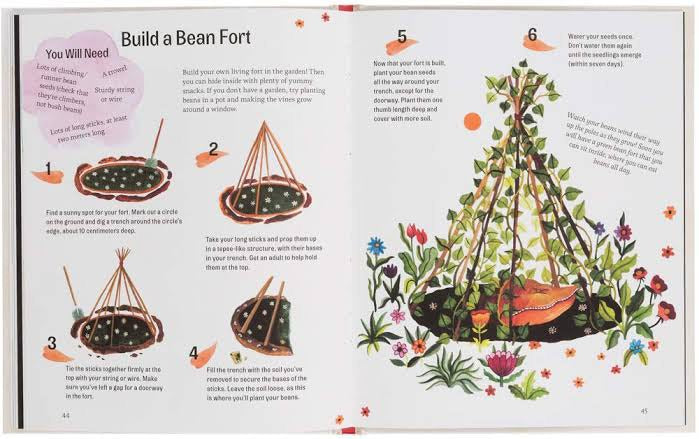 book - easy peasy : gardening for kids