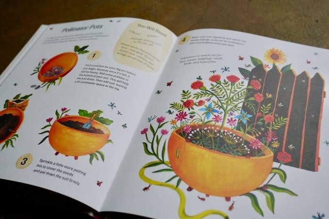 book - easy peasy : gardening for kids