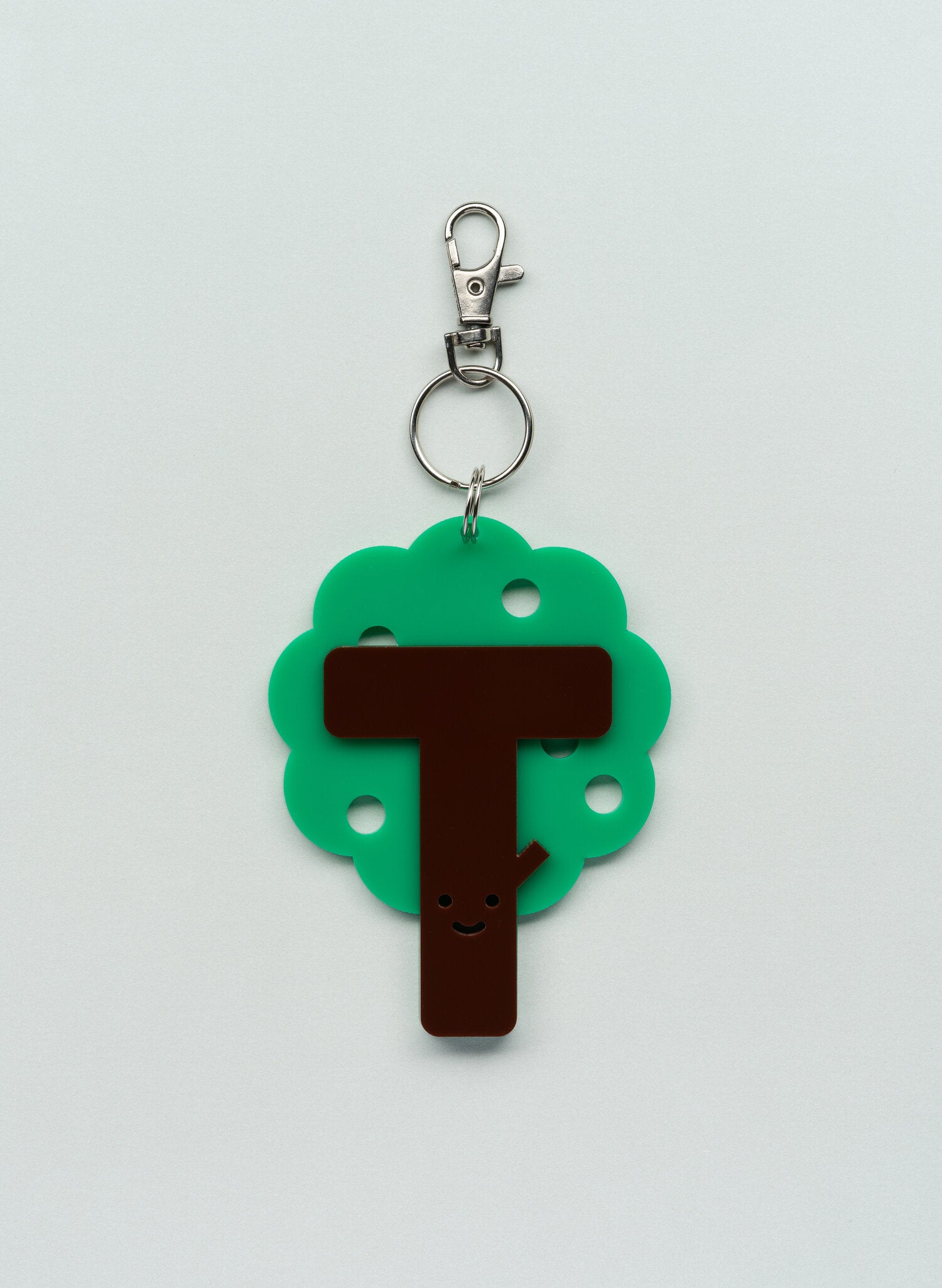 v.happy co bag tag - letter t for tree - freddie the rat kids boutique