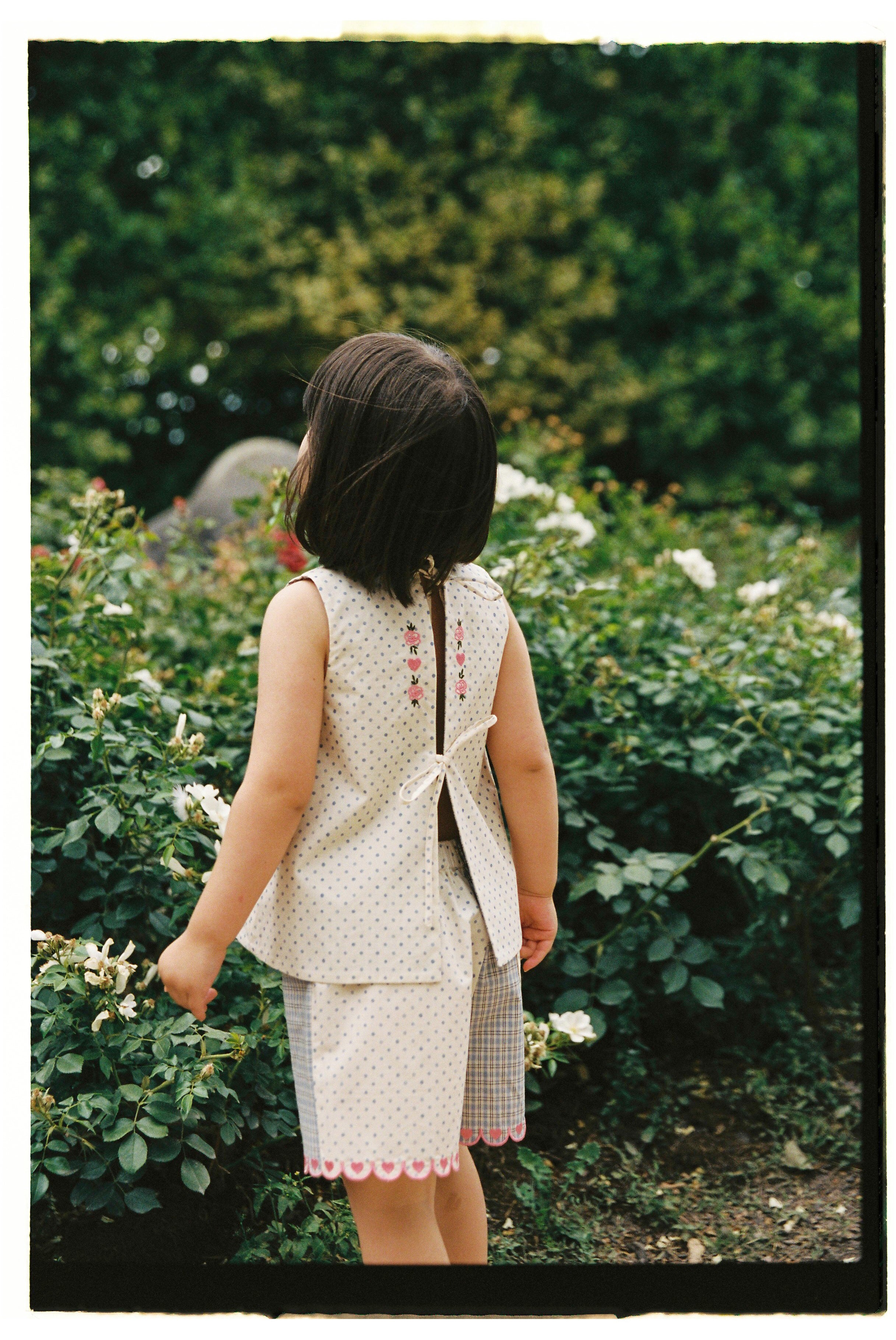 juni jnr della short - blue check