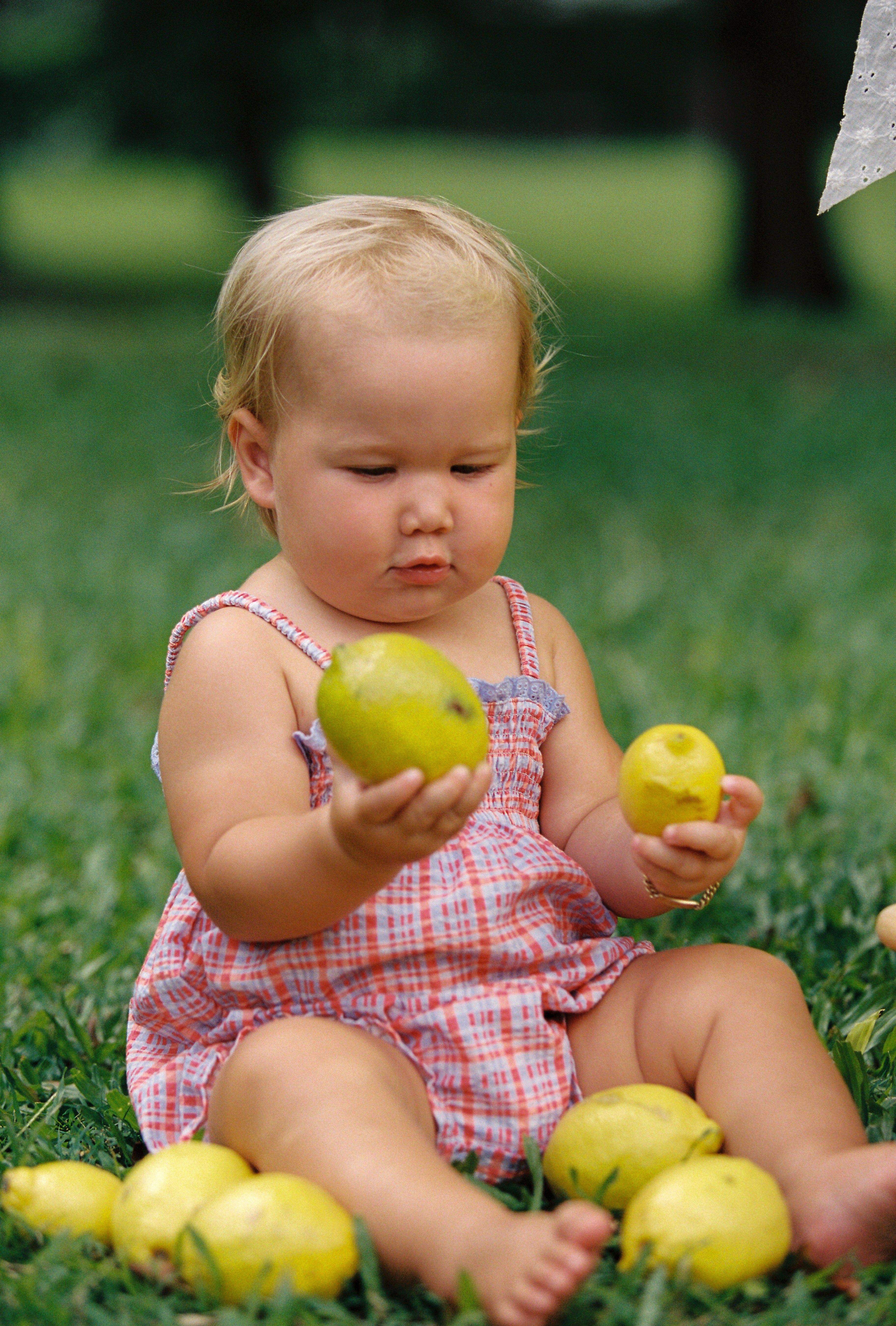 juni jnr lottie romper - picnic check