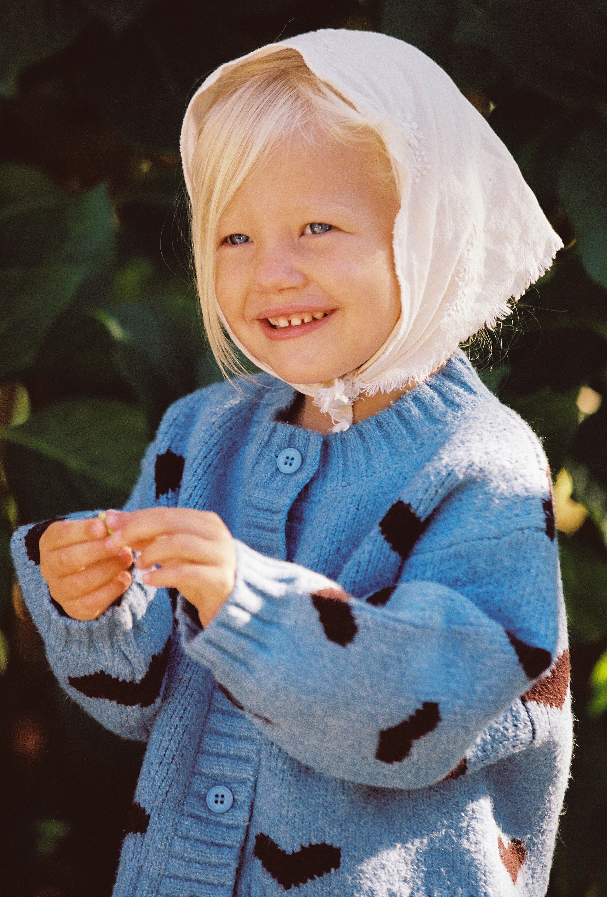 juni jnr sweetheart cardigan - hearts
