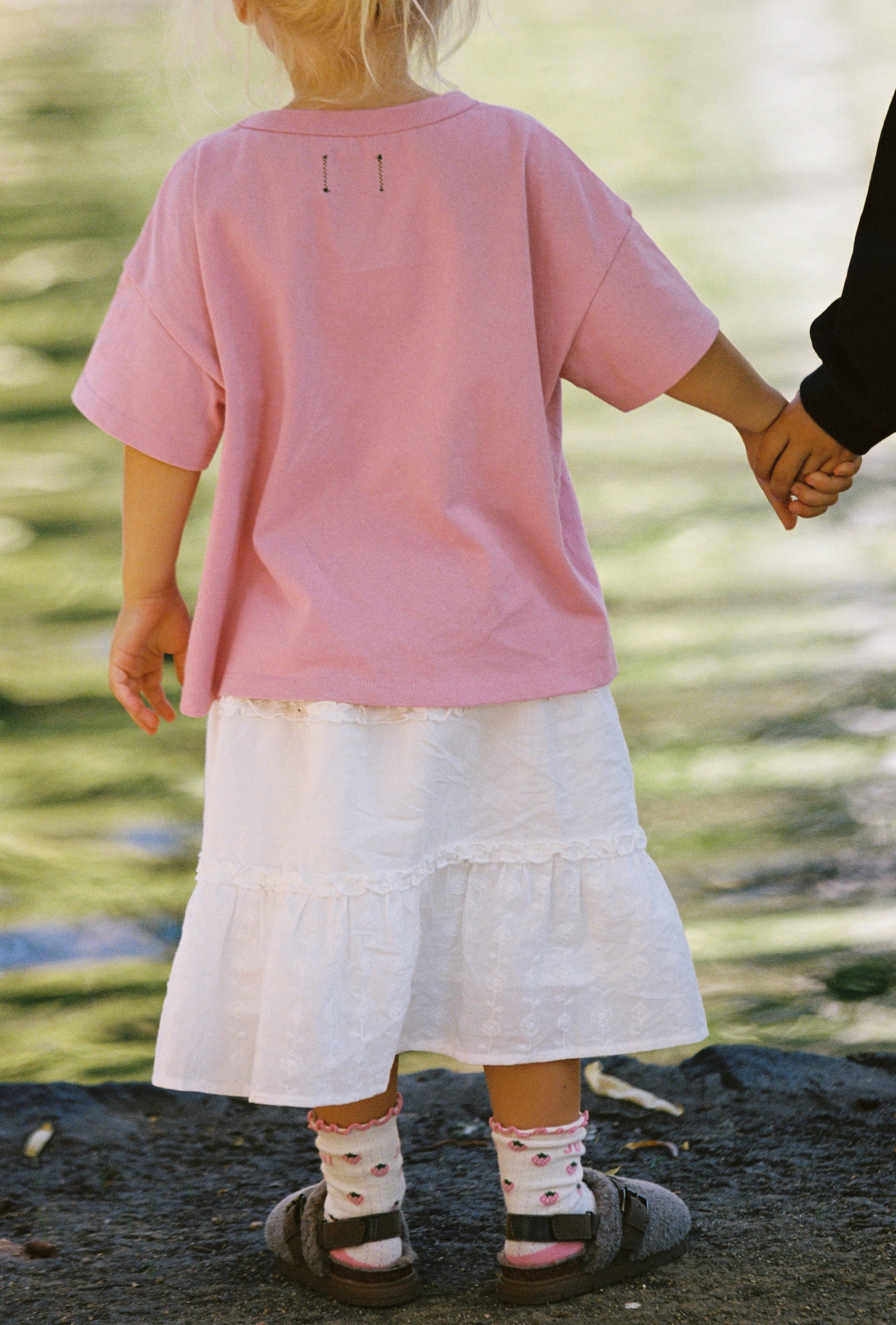 juni jnr berry stripe socks