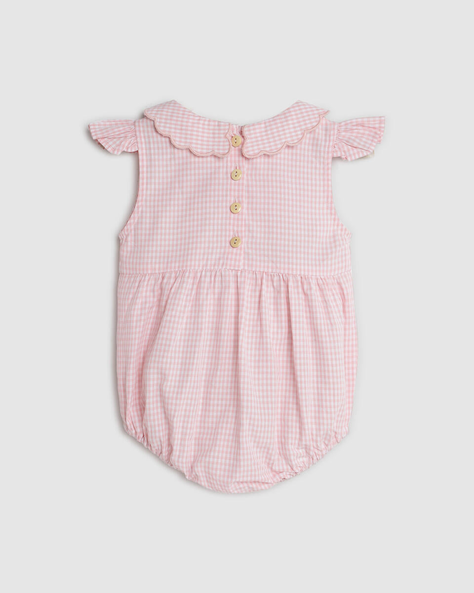 alex & ant nora playsuit - pink gingham