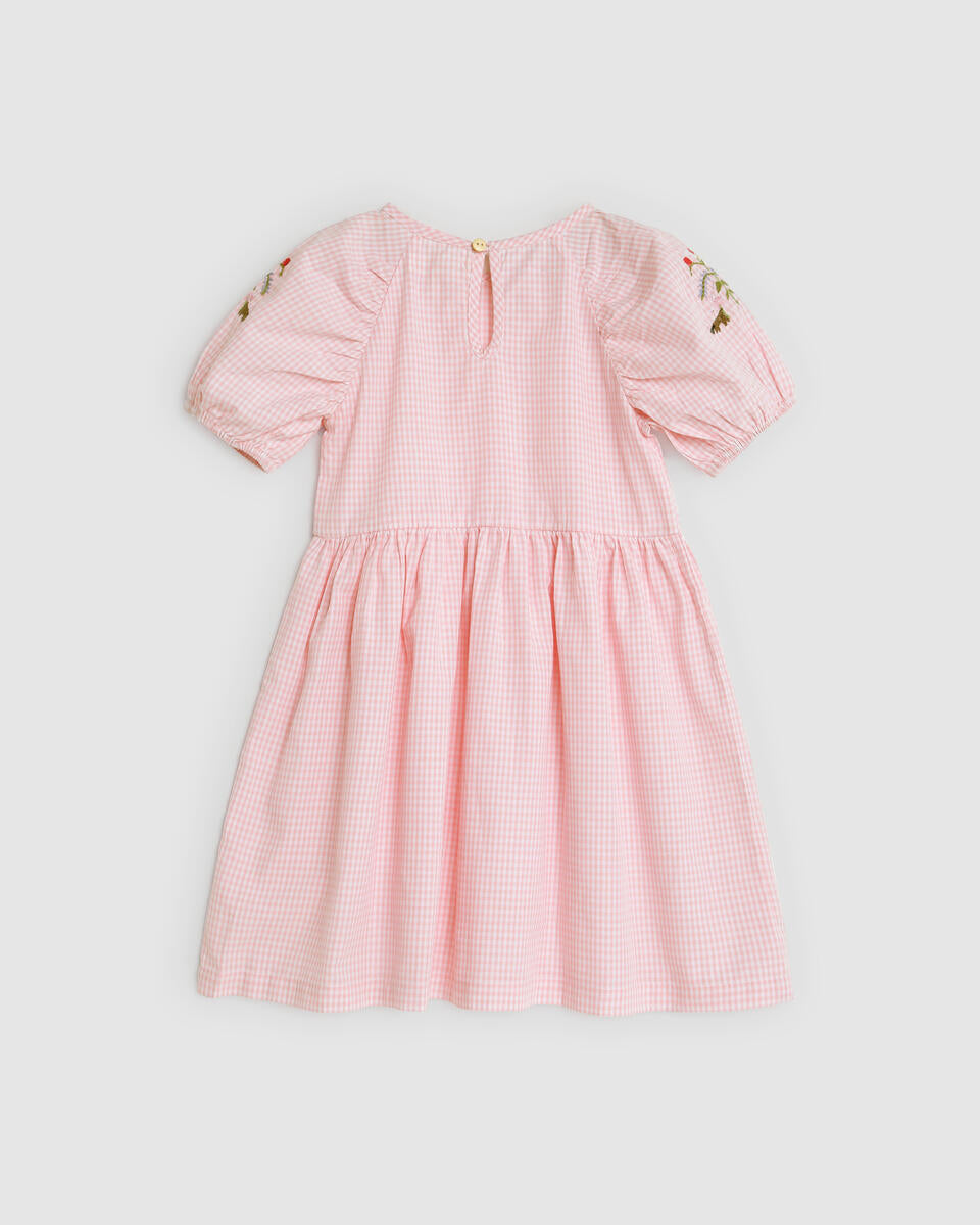 alex & ant francesca dress - pink gingham