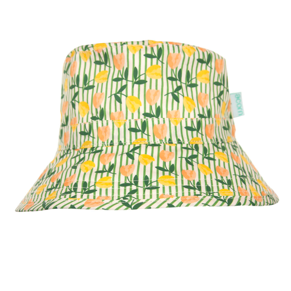 acorn kids tulip broad brim bucket hat