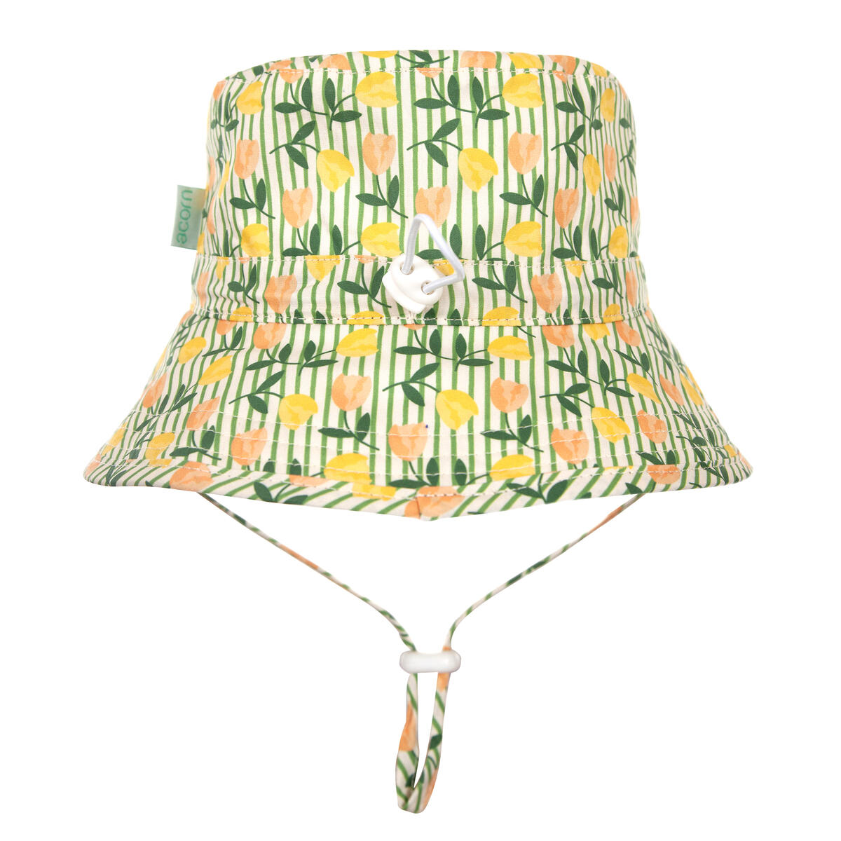 acorn kids tulip broad brim bucket hat