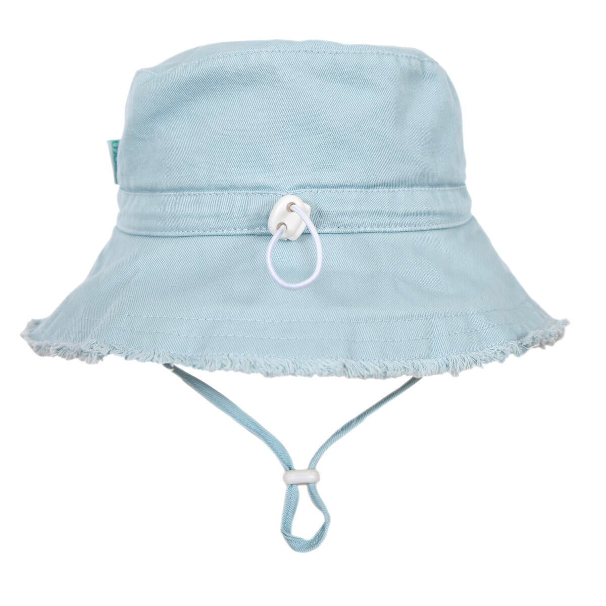 acorn kids seafoam frayed bucket hat