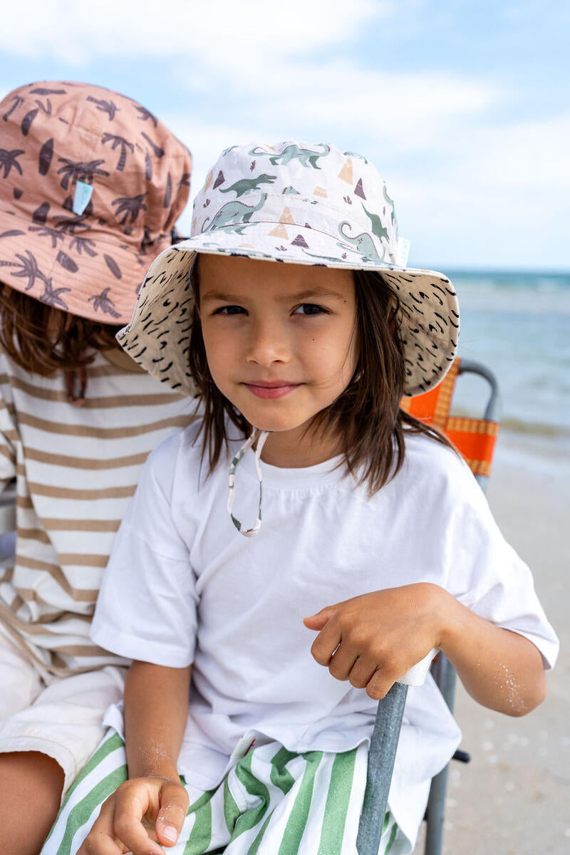 acorn kids dino delight brim bucket hat