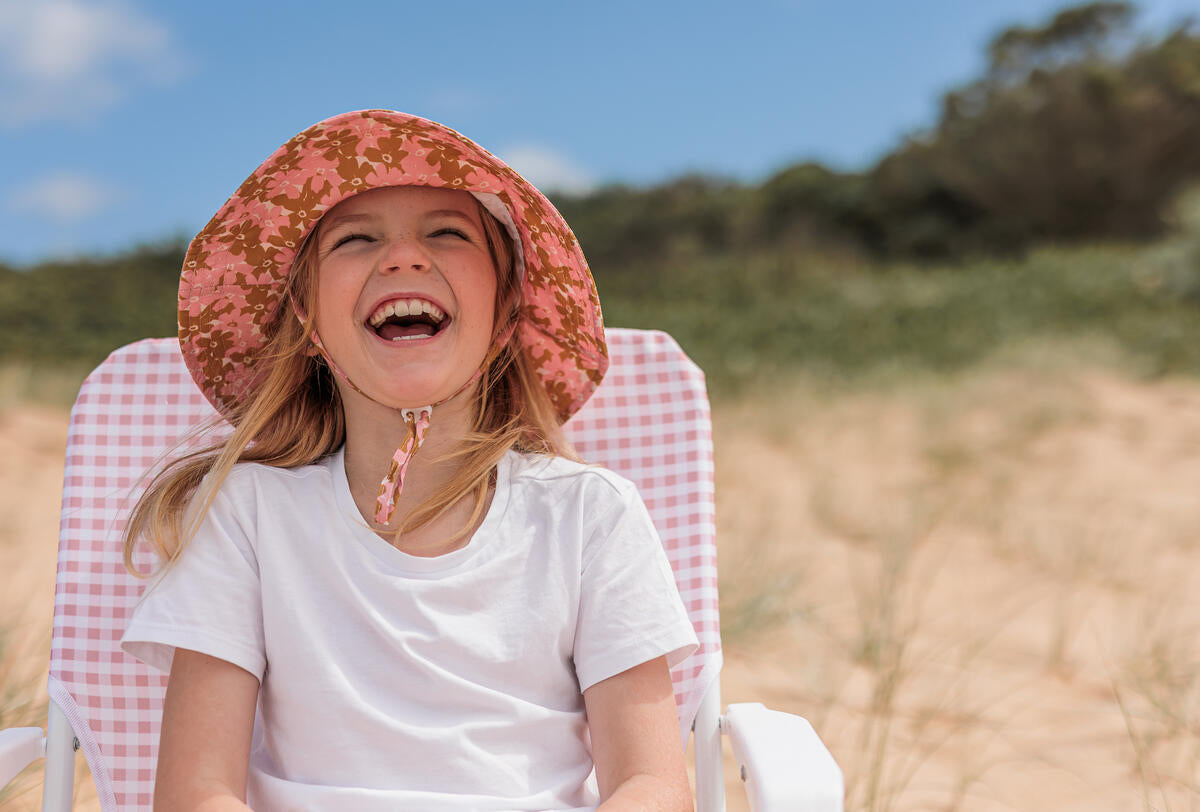 acorn kids magnolia wide brim sunhat