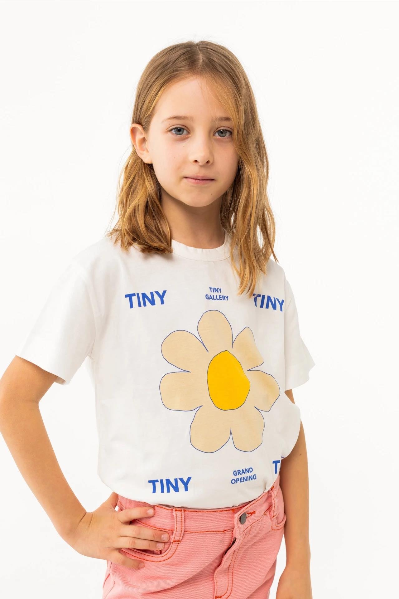 tiny cottons daisy tee - off white