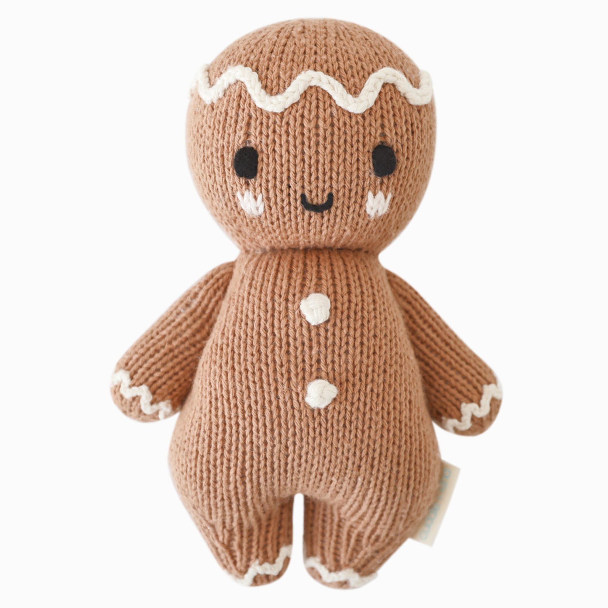 cuddle + kind baby gingerbread - icing white