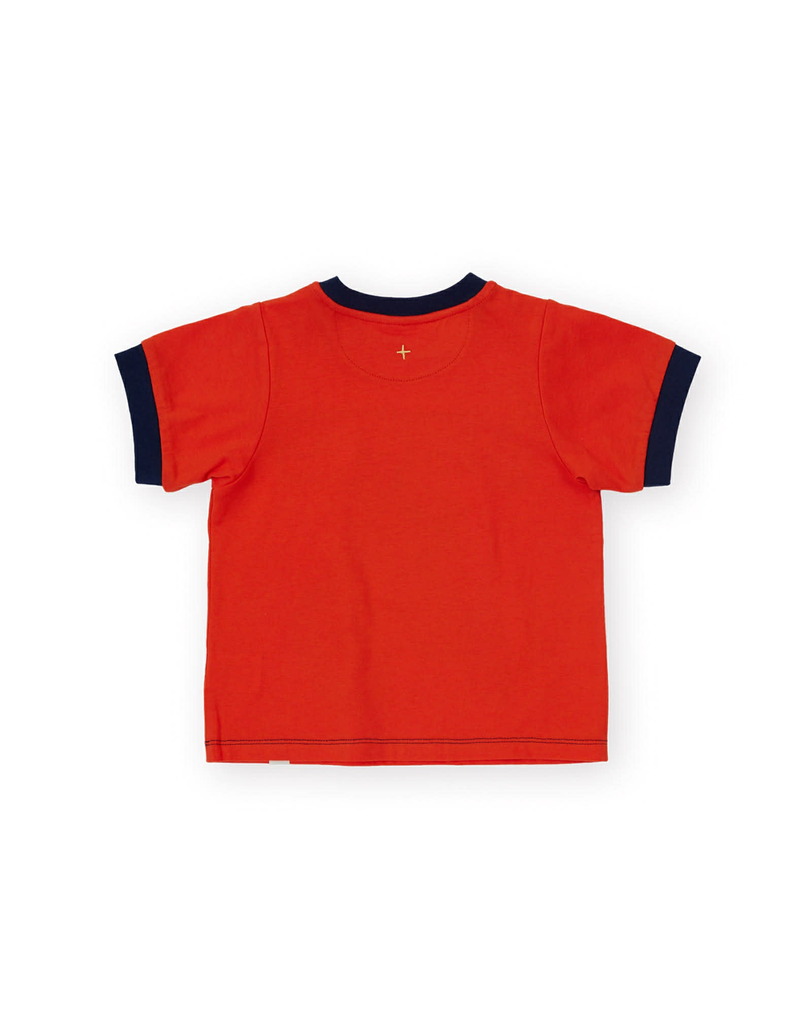 goldie + ace moto ringer t-shirt - red